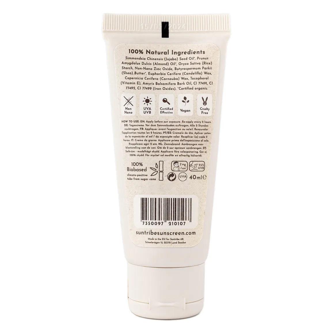 Cremă minerală de față SPF20