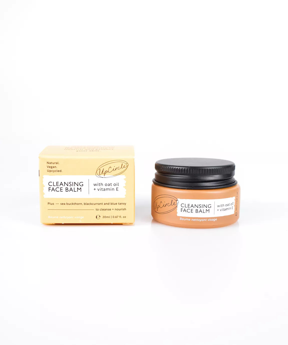Balsam natural demachiant cu ulei de ovăz + vitamina E