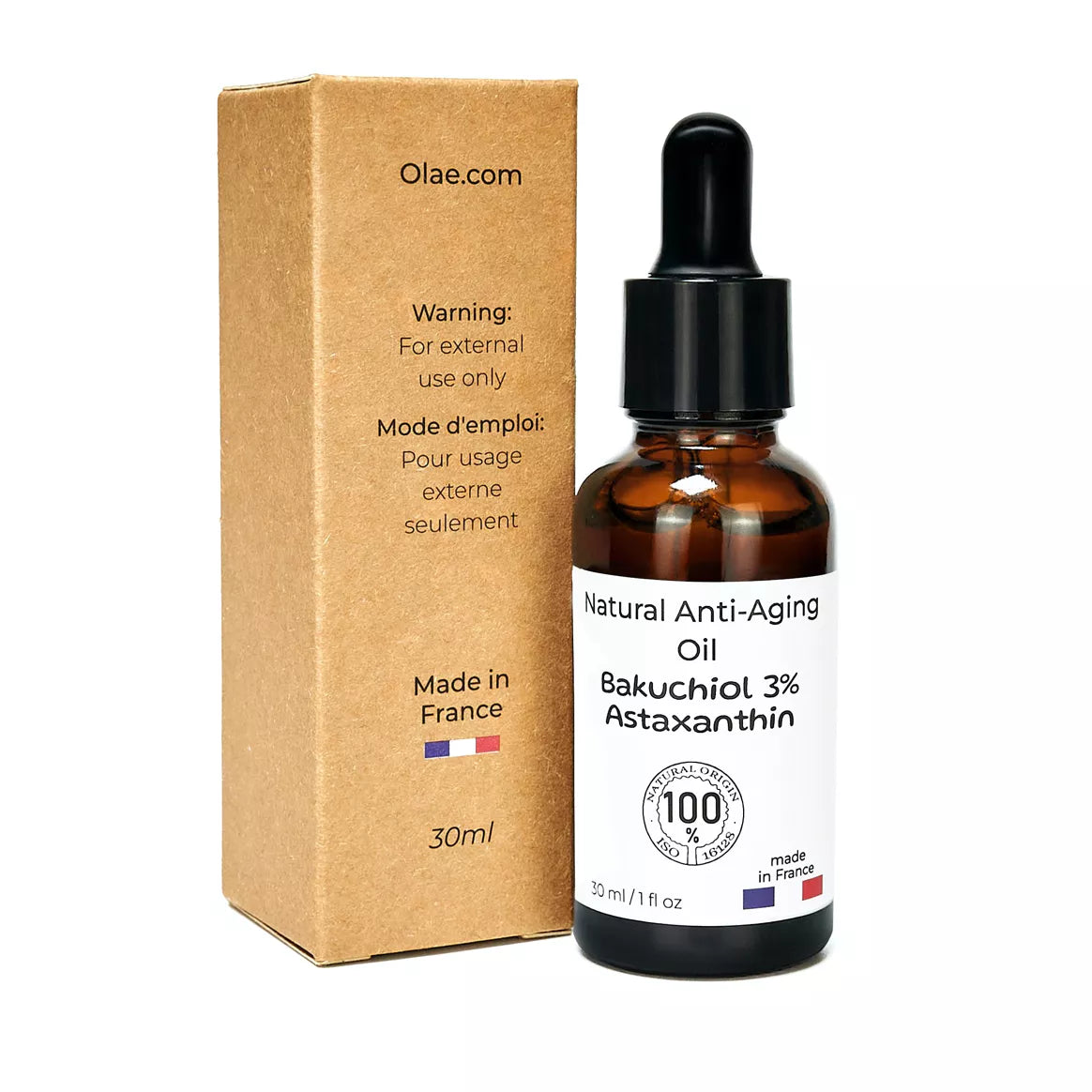 Anti-Aging 3% Bakuchiol + Astaxanthin in Squalane