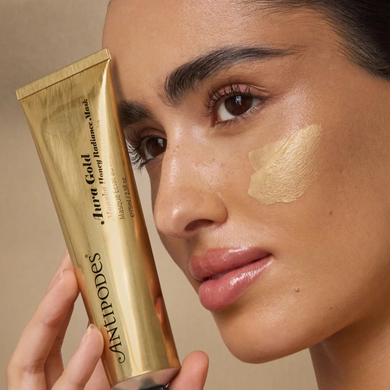 Aura Gold Mask