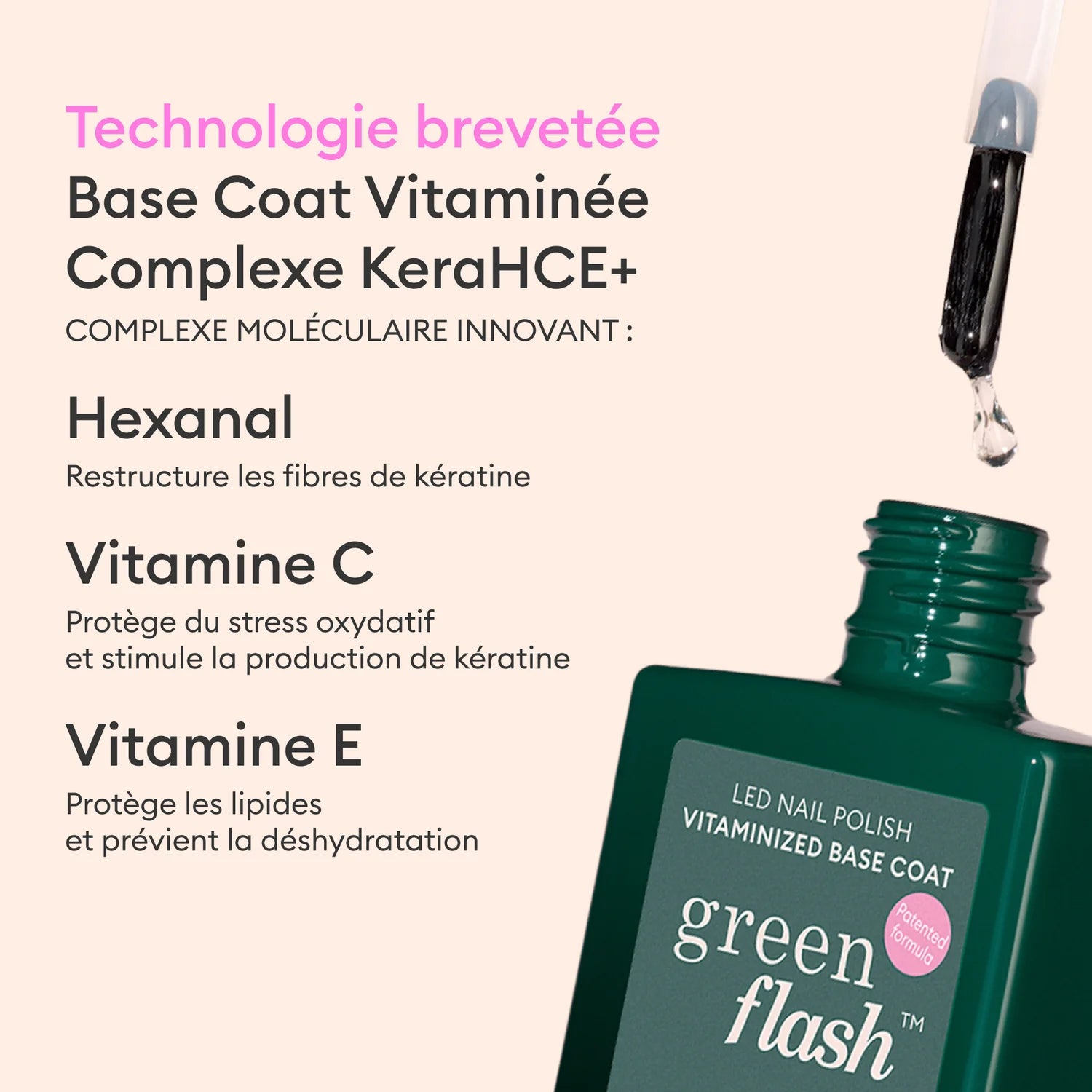 Base Coat Vitamin Green Flash™