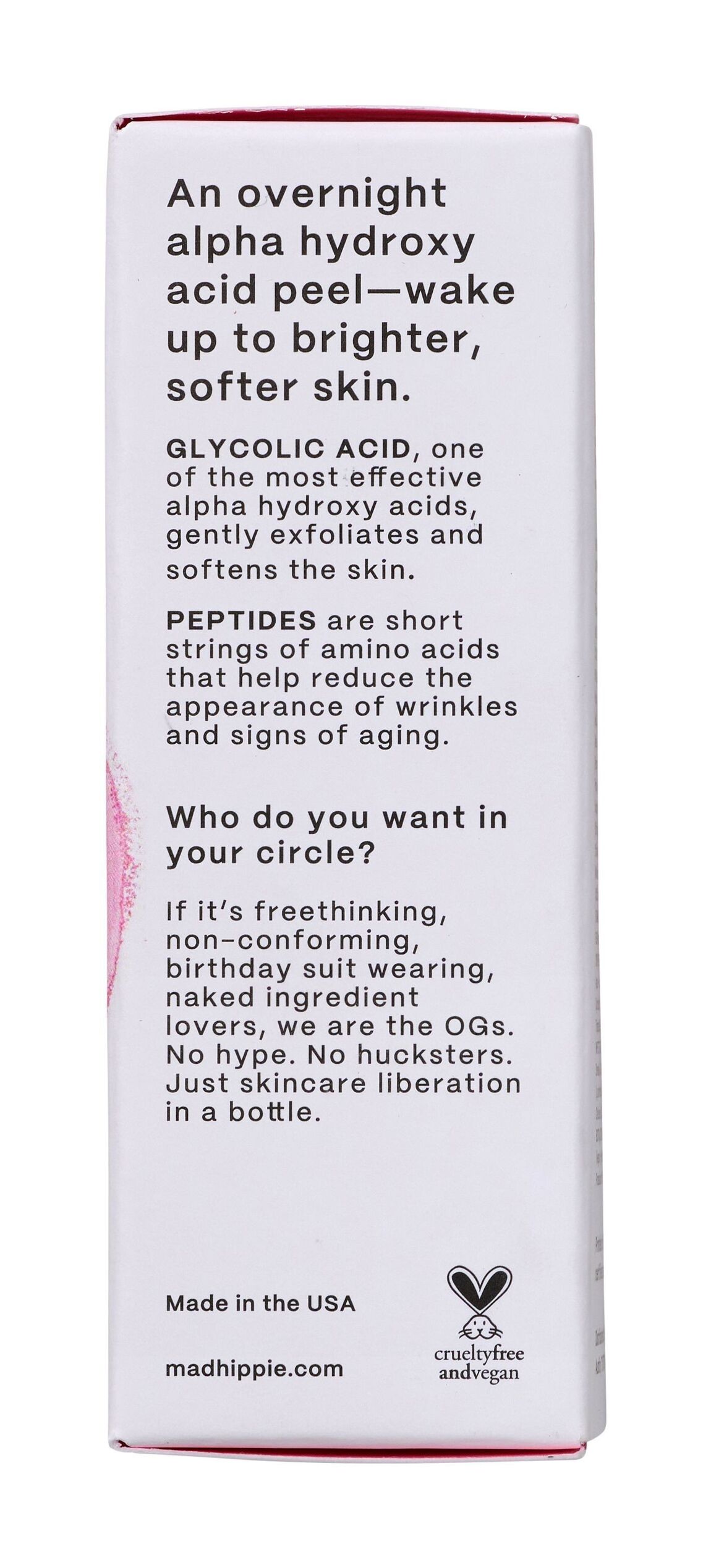 Peeling exfoliant AHA