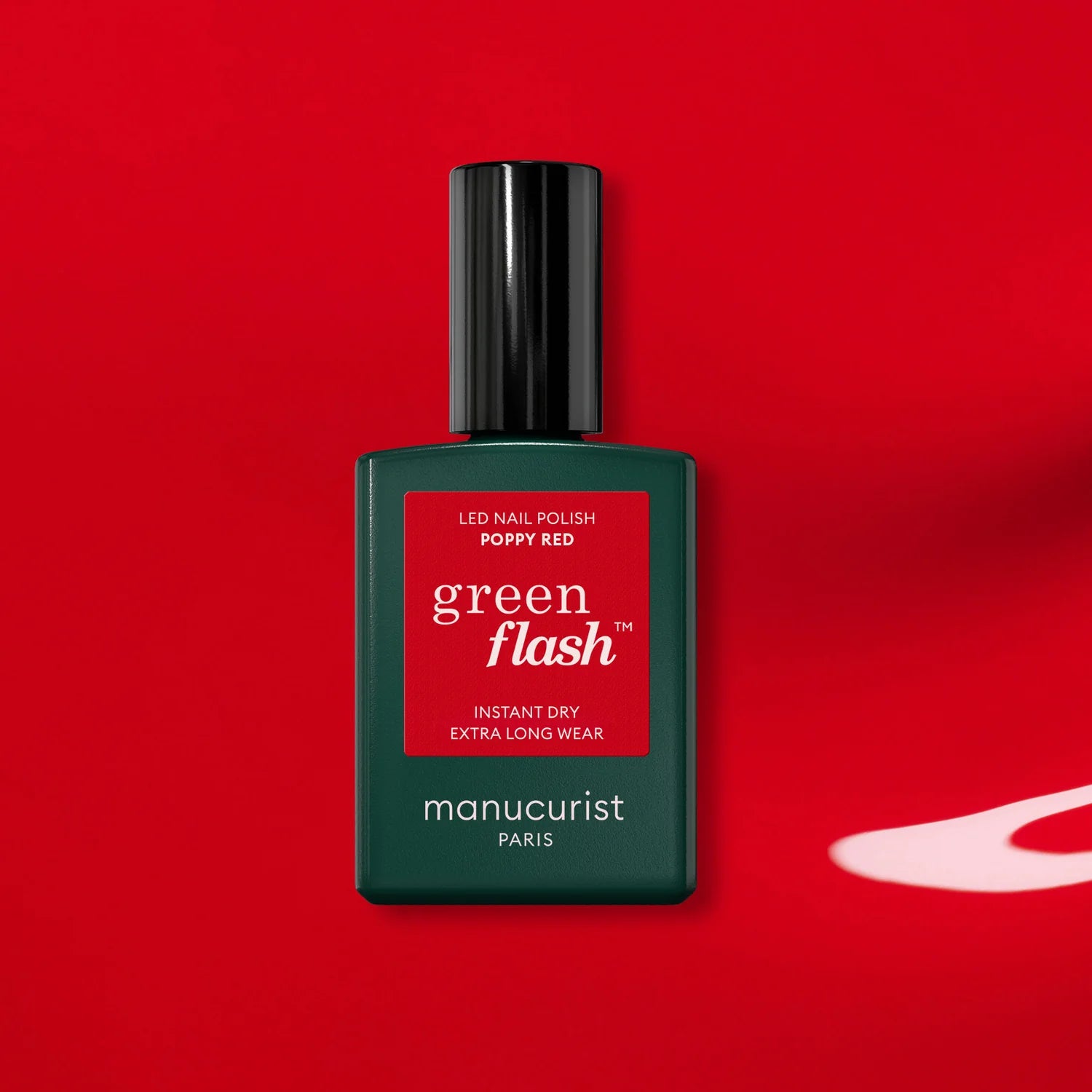 Ojă LED Green Flash - Poppy Red