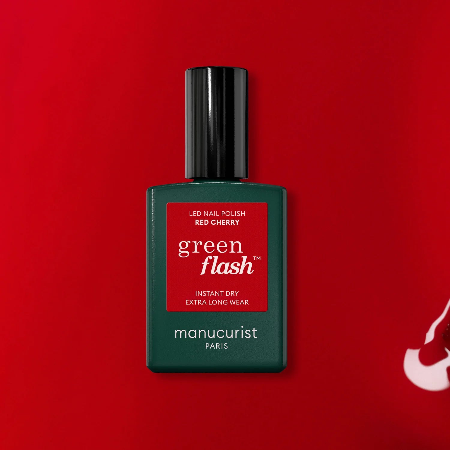 Ojă LED Green Flash - Red Cherry