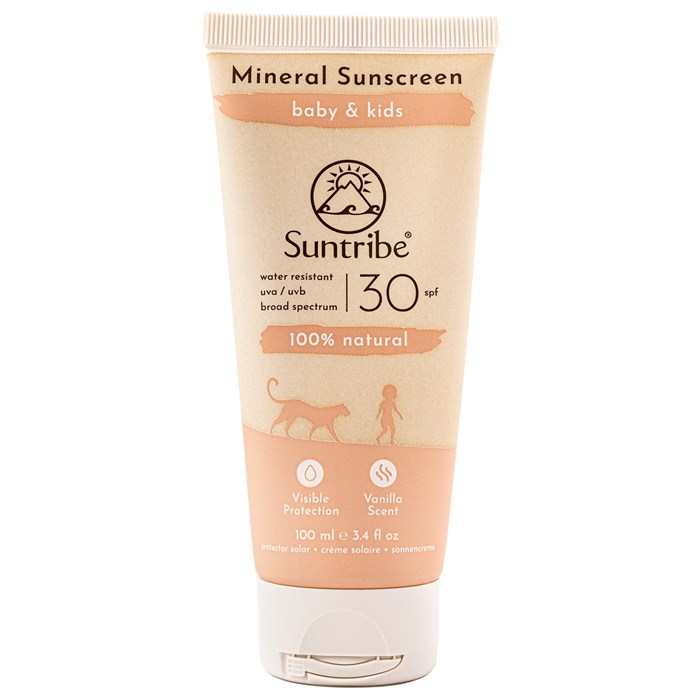 Cremă de protecție solară minerală naturală Baby&Kids SPF30