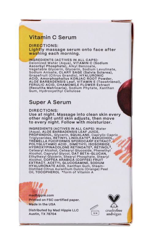 Day & Night Dual Pack - Ser Vitamina C + Ser Retinol Mini