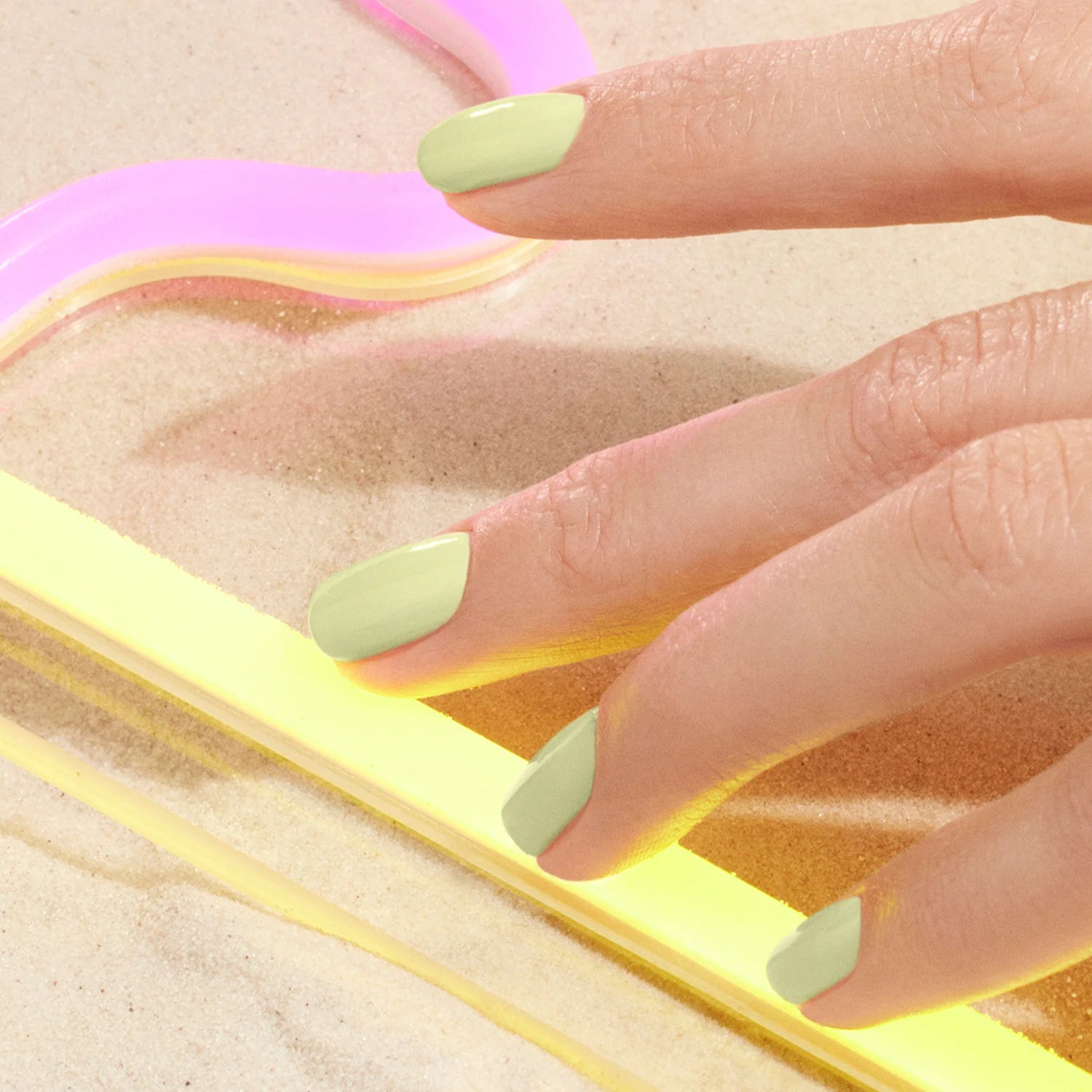 Ojă LED Green Flash - Pistachio