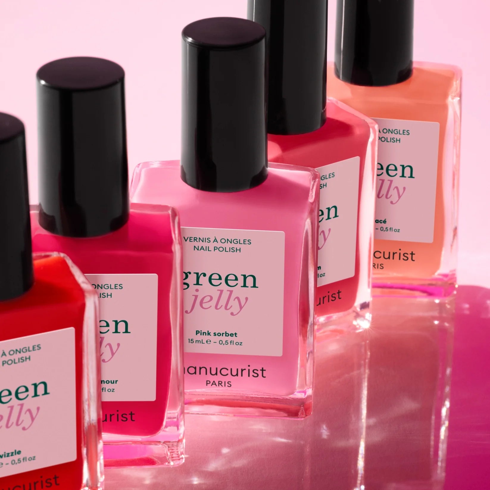Lac de unghii Green™ Jelly - Pink Sorbet