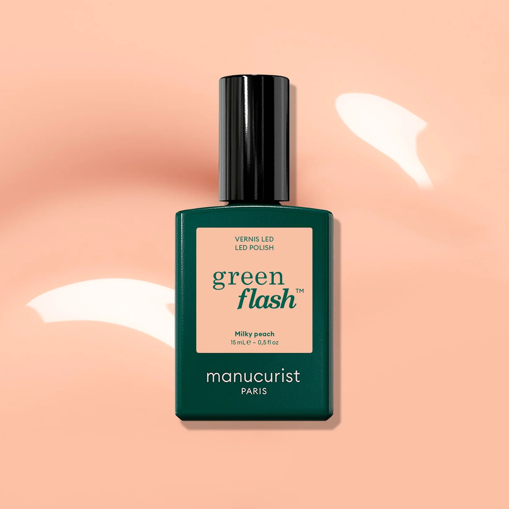 Ojă LED Green Flash - Milky Pink