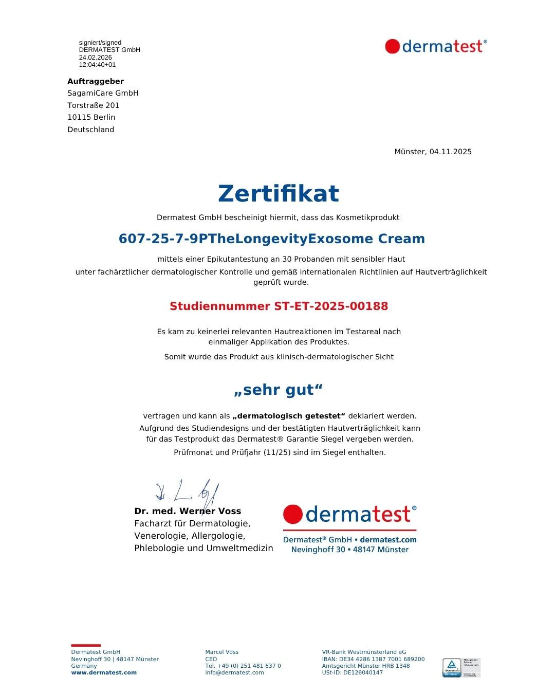 The Longevity Exosome Cream