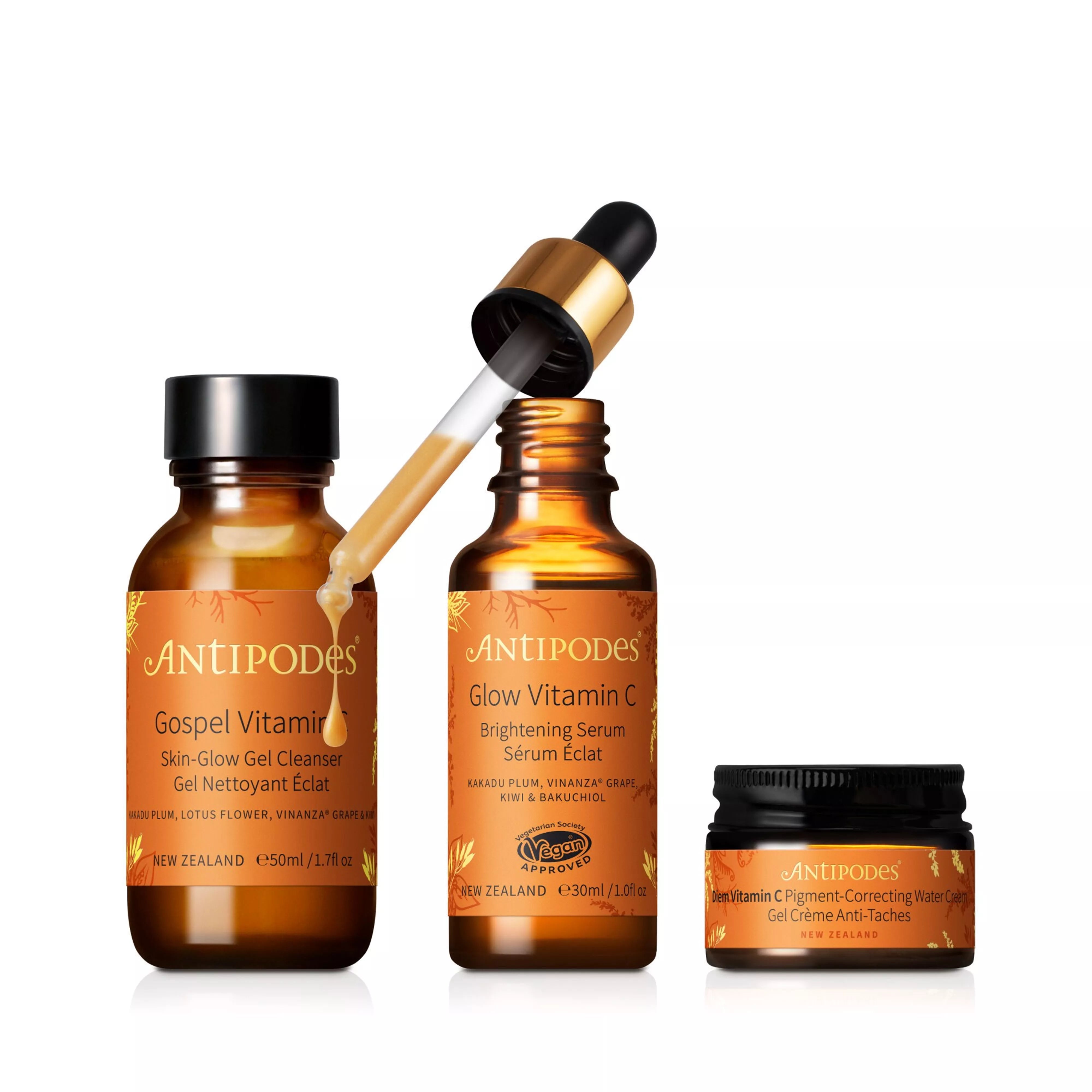 Set de Crăciun - Brightening Booster Routine