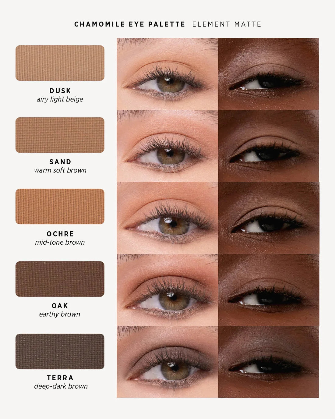 Chamomile Eye Palette - Element Matte
