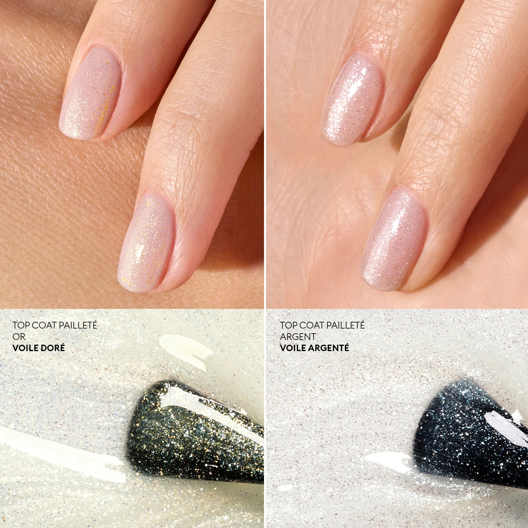 Top Coat Green Irizat Auriu