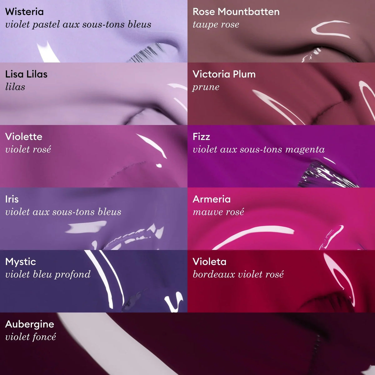 Ojă LED Green Flash - Violeta