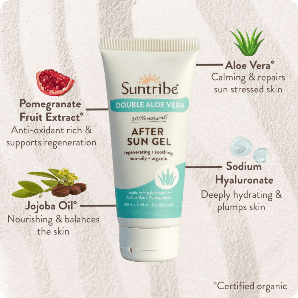 Gel Organic After Sun cu Aloe Vera