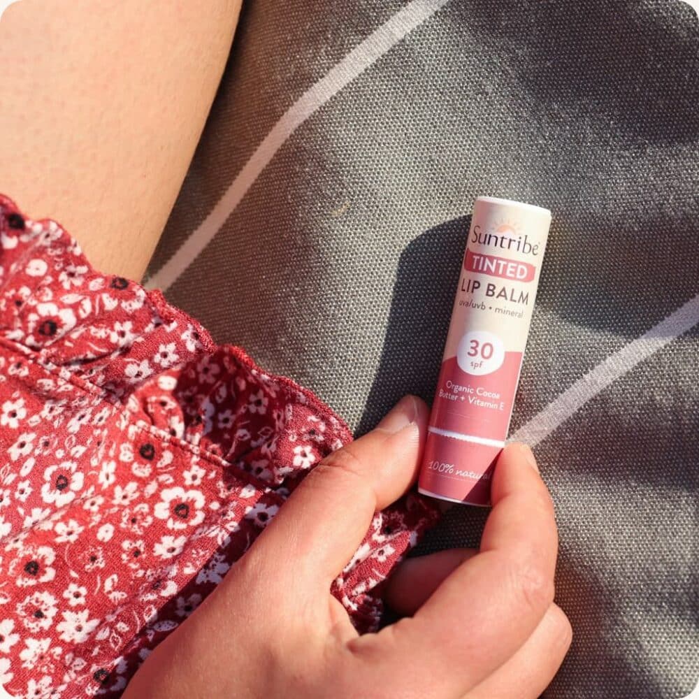 Balsam de buze organic nuanțat SPF30