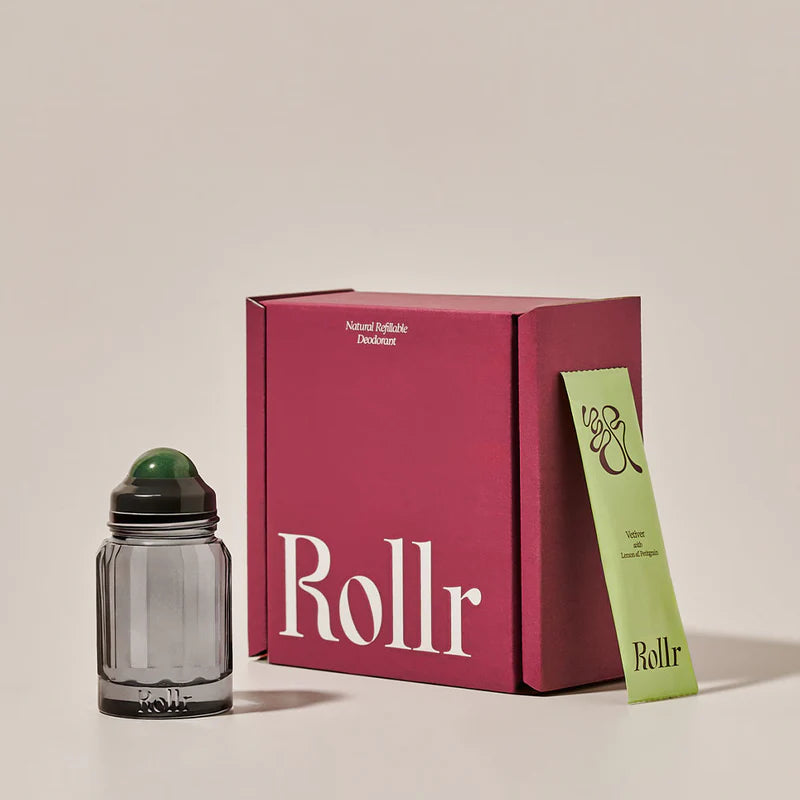 Deodorant Natural Roll-On Reîncărcabil - Green Aventurine