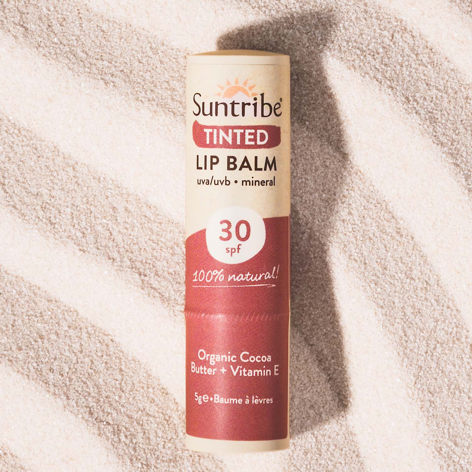 Balsam de buze organic nuanțat SPF30
