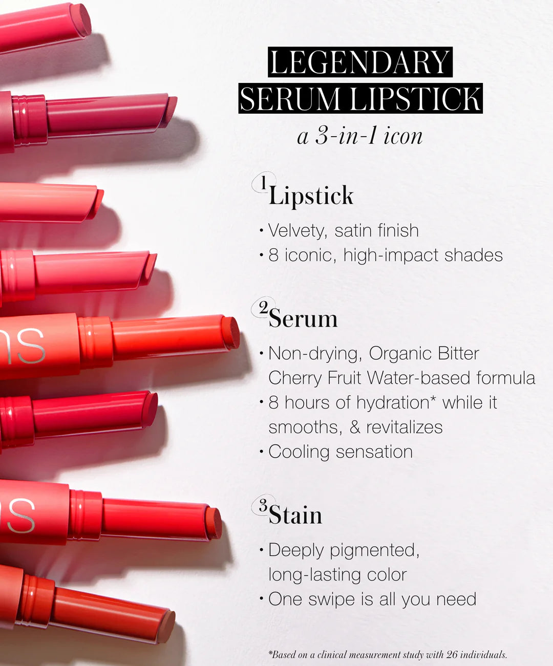 Ruj Legendary Serum Lipstick